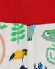 Lilly & Sid Lilly & Sid Organic Cotton Animal Safari And Stripe Print Leggings - 2 Pack - 3