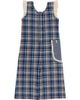 Lilly & Sid Lilly & Sid Organic Cotton Check Print Jumpsuit - 1