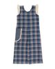 Lilly & Sid Lilly & Sid Organic Cotton Check Print Jumpsuit - 2