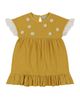 Lilly & Sid Lilly & Sid Organic Cotton Floral Applique Dress - 1