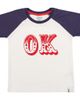Lilly & Sid Lilly & Sid Organic Cotton Ok Slogan Print T-Shirt - 1