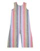 Lilly & Sid Lilly & Sid Organic Cotton rainbow printed jumpsuit with buttons - 2
