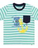 Lilly & Sid Lilly & Sid Organic Cotton Sail The Seas Slogan T-Shirt - 1