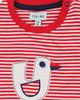 Lilly & Sid Lilly & Sid Organic Cotton Seagull and Stripe Print T-Shirt and Short Set - 3