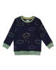 Lilly & Sid Lilly & Sid Organic Cotton Weather Print Sweatshirt - 1