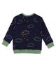 Lilly & Sid Lilly & Sid Organic Cotton Weather Print Sweatshirt - 2