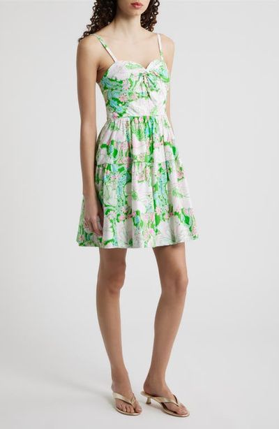 Lilly Pulitzer® Lilly Pulitzer® Bennet Floral Print Minidress