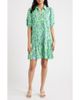Lilly Pulitzer® Lilly Pulitzer® Bingley Short Sleeve Cotton Drop Waist Minidress - 1