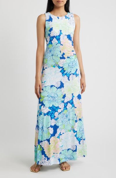 Lilly Pulitzer® Lilly Pulitzer® Carolita Ruched Sleeveless Maxi Dress