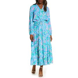 Lilly Pulitzer® Lilly Pulitzer® Cori Long Sleeve Stretch Shirtdress