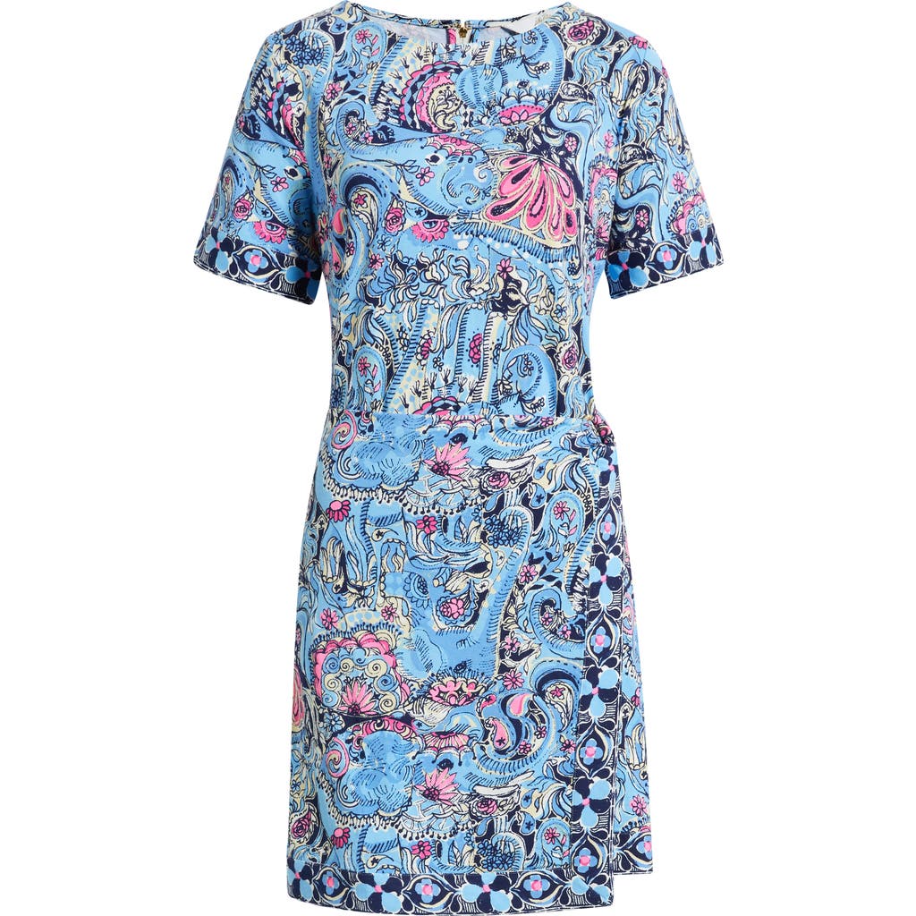 Lilly Pulitzer® Lilly Pulitzer® Izola Border Print Knit Minidress