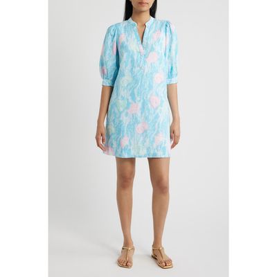 Lilly Pulitzer® Lilly Pulitzer® Mialeigh Shell Print Shift Dress