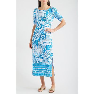 Lilly Pulitzer® Lilly Pulitzer® Zarah UPF 50+ Midi Dress