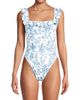 Lilly Pulitzer Women's Aemma Ruffled Floral One-Piece Swimsuit - 3