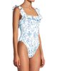 Lilly Pulitzer Women's Aemma Ruffled Floral One-Piece Swimsuit - 4