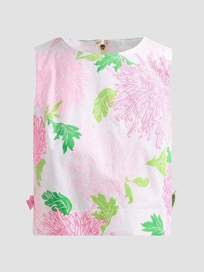 Lilly Pulitzer Women's Annaleese Sleeveless Crop Top