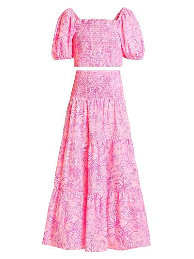 Lilly Pulitzer Women's Aston Top & Skirt Set
