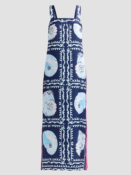 Lilly Pulitzer Women's Casandra Seashell-Print Maxi Dress