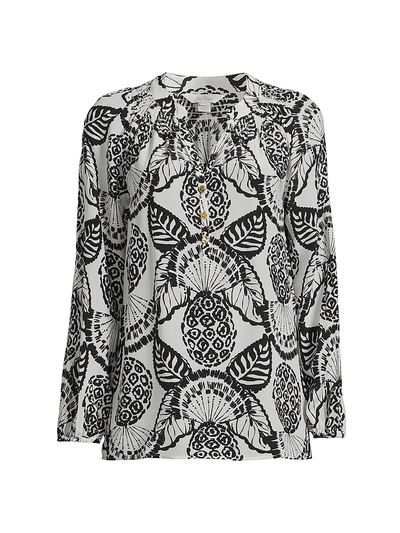 Lilly Pulitzer Women's Elsa Silk Print Top