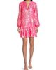 Lilly Pulitzer Women's Evaline Silk Dropped Waist Minidress - 2