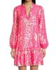 Lilly Pulitzer Women's Evaline Silk Dropped Waist Minidress - 3
