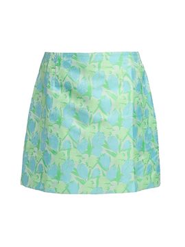 Lilly Pulitzer Women's Kels Floral Jacquard Miniskirt