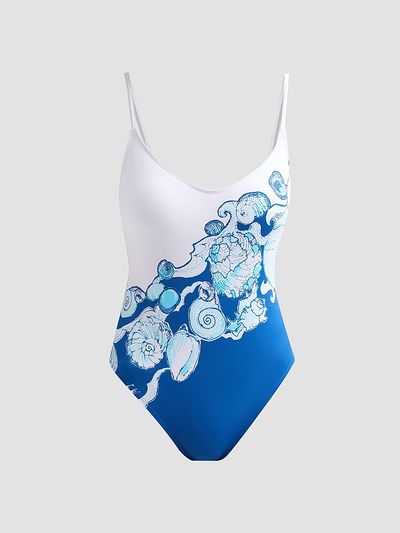 Lilly Pulitzer Women's Klynn Seashell Print One-Piece Swimsuit