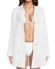 Lilly Pulitzer Women's Kwitney Cotton Cover-Up Shirt - 3