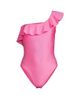 Lilly Pulitzer Women's Ruffled One-Shoulder One-Piece Swimsuit - 1