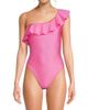 Lilly Pulitzer Women's Ruffled One-Shoulder One-Piece Swimsuit - 3