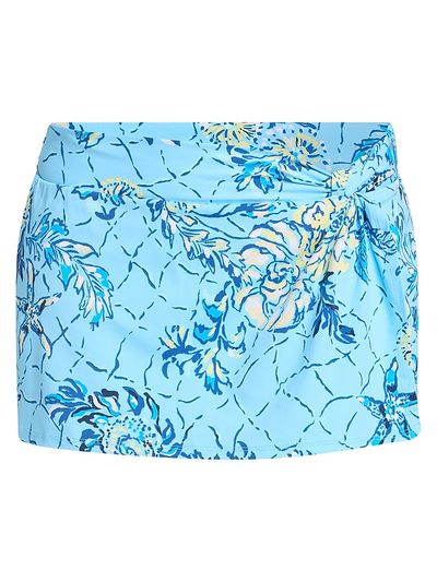 Lilly Pulitzer Women's Shirey Floral Skirted Swim Bottom