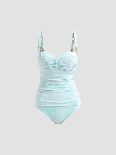 Lilly Pulitzer Women's Solaria Printed Chain-Link One-Piece Swimsuit