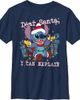 Lilo & Stitch Boy's Lilo & Stitch Dear Santa, I Can Explain Graphic Tee - 1