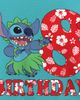 Lilo & Stitch Girl's Lilo & Stitch 8th Birthday Hula Dance Graphic Tee - 2