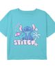 Lilo & Stitch Girls Lilo & Stitch Aloha Beach Cute Stitch T Shirt - 1