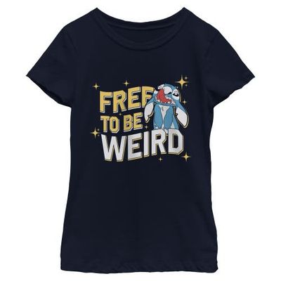 Lilo & Stitch Girls Lilo & Stitch Free To Be Weird T Shirt