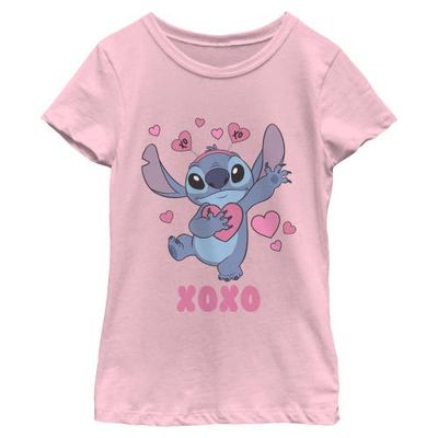Lilo & Stitch Girls Lilo & Stitch Heart Accessories Stitch T Shirt