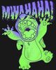 Lilo & Stitch Girl's Lilo & Stitch Mwahaha Halloween Horror T-Shirt - 2