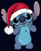 Lilo & Stitch Girl's Lilo & Stitch Santa Surprise Graphic Tee - 2