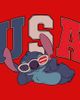 Lilo & Stitch Girls Lilo & Stitch USA Cool Sunglasses T Shirt - 2