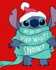 Lilo & Stitch Girl's Lilo & Stitch Who Wants Snow? Graphic Tee - 2