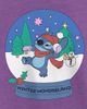 Lilo & Stitch Girl's Lilo & Stitch Winter Wonderland Stitch Graphic Tee - 2