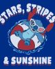 Lilo & Stitch Juniors Lilo & Stitch Stars Stripes and Sunshine T Shirt - 2