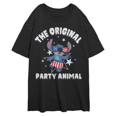 Lilo & Stitch Juniors Lilo & Stitch The Original Party Animal T Shirt