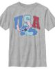Lilo & Stitch Lilo & Stitch Boys' American Experiment 626 Graphic Short Sleeve T-Shirt - 1