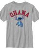 Lilo & Stitch Lilo & Stitch Boys' Ohana Collegiate Graphic Short Sleeve T-Shirt - 1