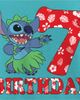 Lilo & Stitch Lilo & Stitch Girls' 7th Birthday Hula Dance Short Sleeve Graphic T-Shirt - 2