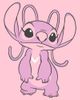 Lilo & Stitch Lilo & Stitch Girls' Angel Large Portrait Graphic Short Sleeve T-Shirt - 2