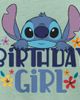 Lilo & Stitch Lilo & Stitch Girls' Birthday Girl Stitch Graphic Short Sleeve T-Shirt - 2