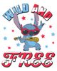 Lilo & Stitch Lilo & Stitch Girls' Experiment Wild and Free Graphic Short Sleeve T-Shirt - 2